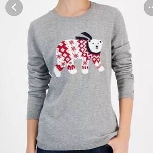 Tommy Hilfiger Heather Gray Pullover Sweater